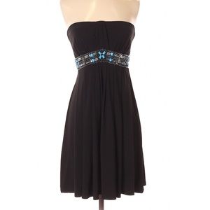 White House Black Market Beaded Strapless …